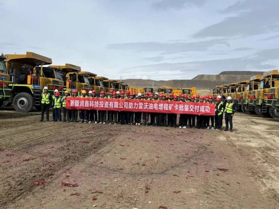 節(jié)能新標(biāo)桿，技術(shù)高集成！雷沃重工新能源礦卡交付新疆大型煤礦！